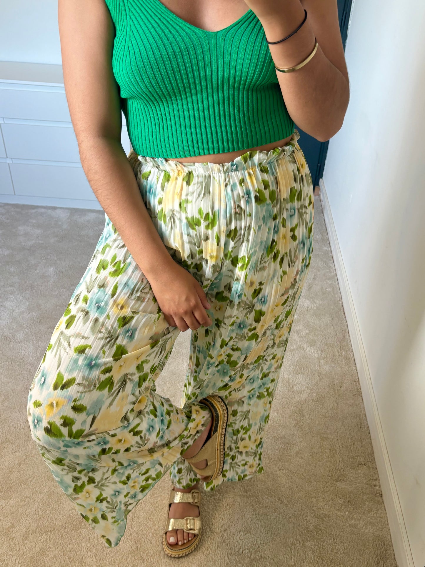 Pantalon Eléa - Fleuri