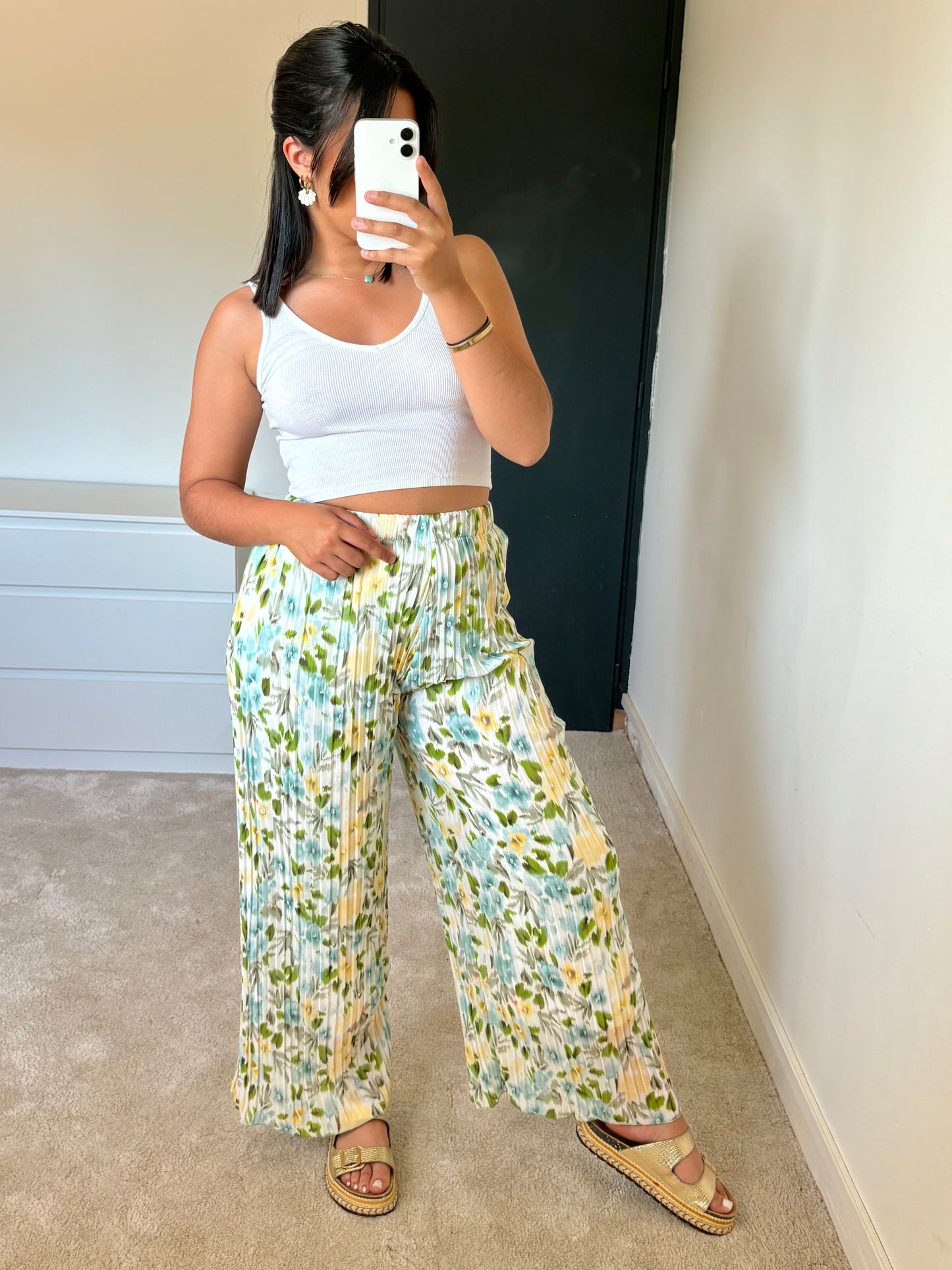 Pantalon Eléa - Fleuri