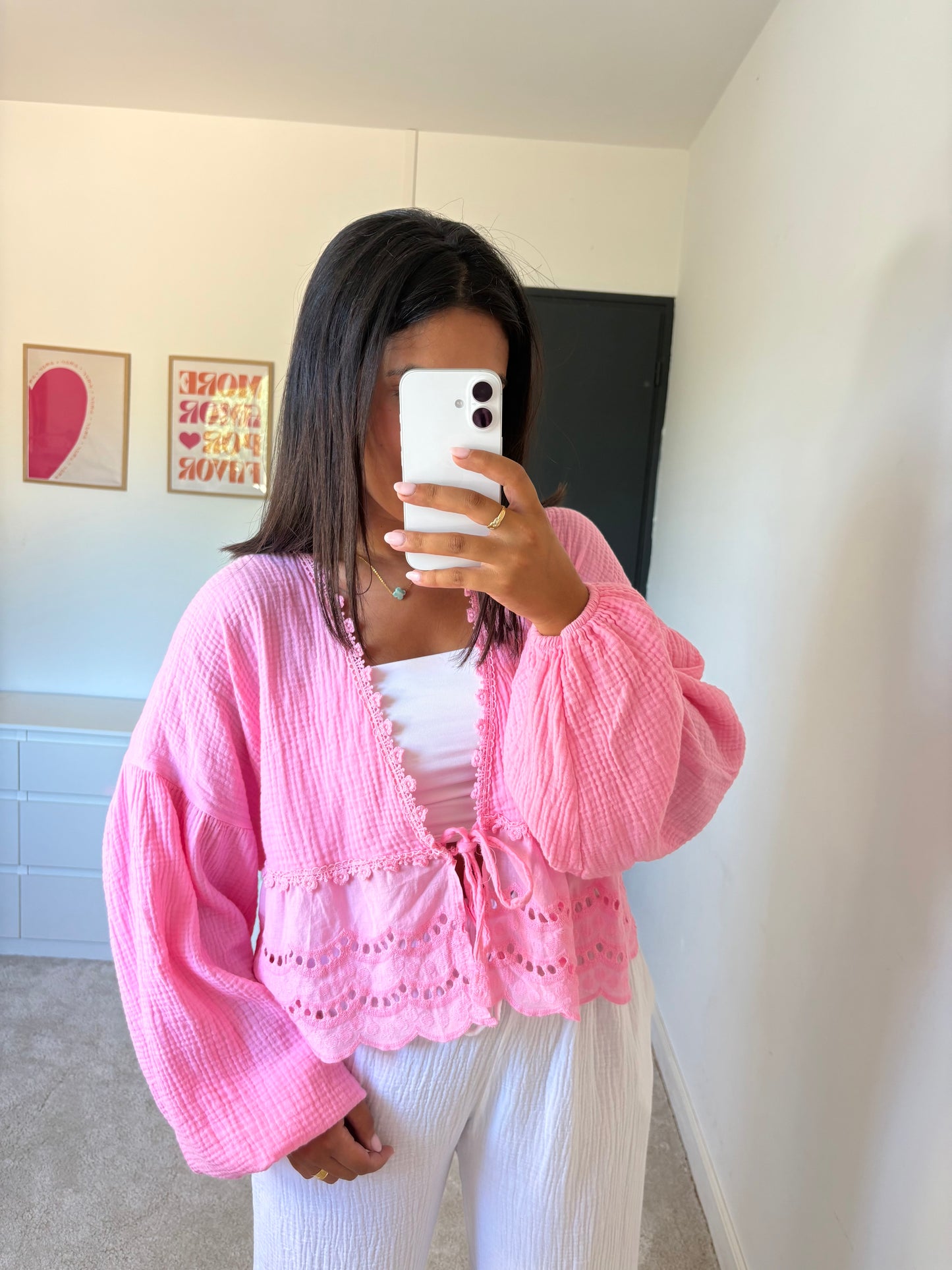 Blouse Maëlle - Rose