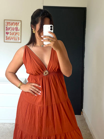 Robe Isïa - Terracotta
