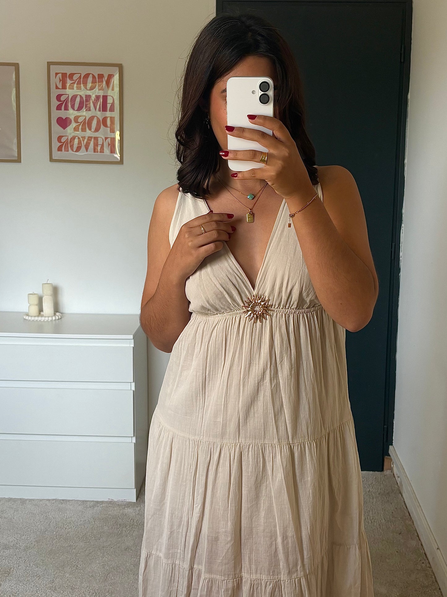 Robe Isïa - Beige