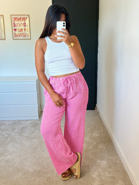 Pantalon Kiara - Rose