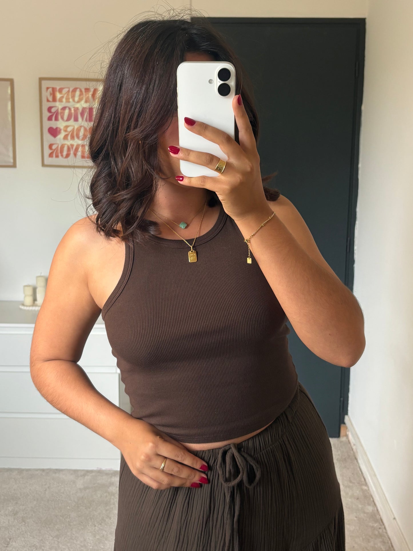 Top Lola - Marron