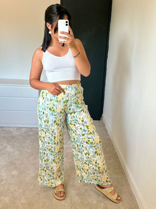 Pantalon Eléa - Fleuri