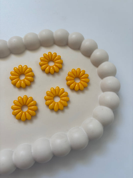 Boucles Marguerite - Jaune