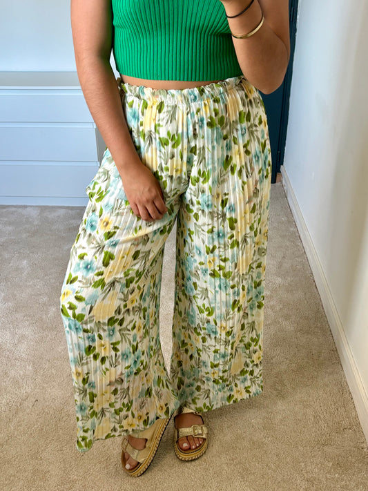 Pantalon Eléa - Fleuri