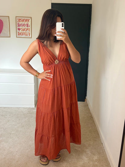 Robe Isïa - Terracotta