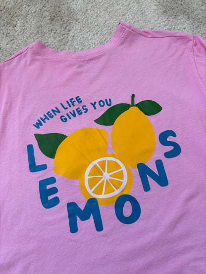 T-shirt Lemon - Rose