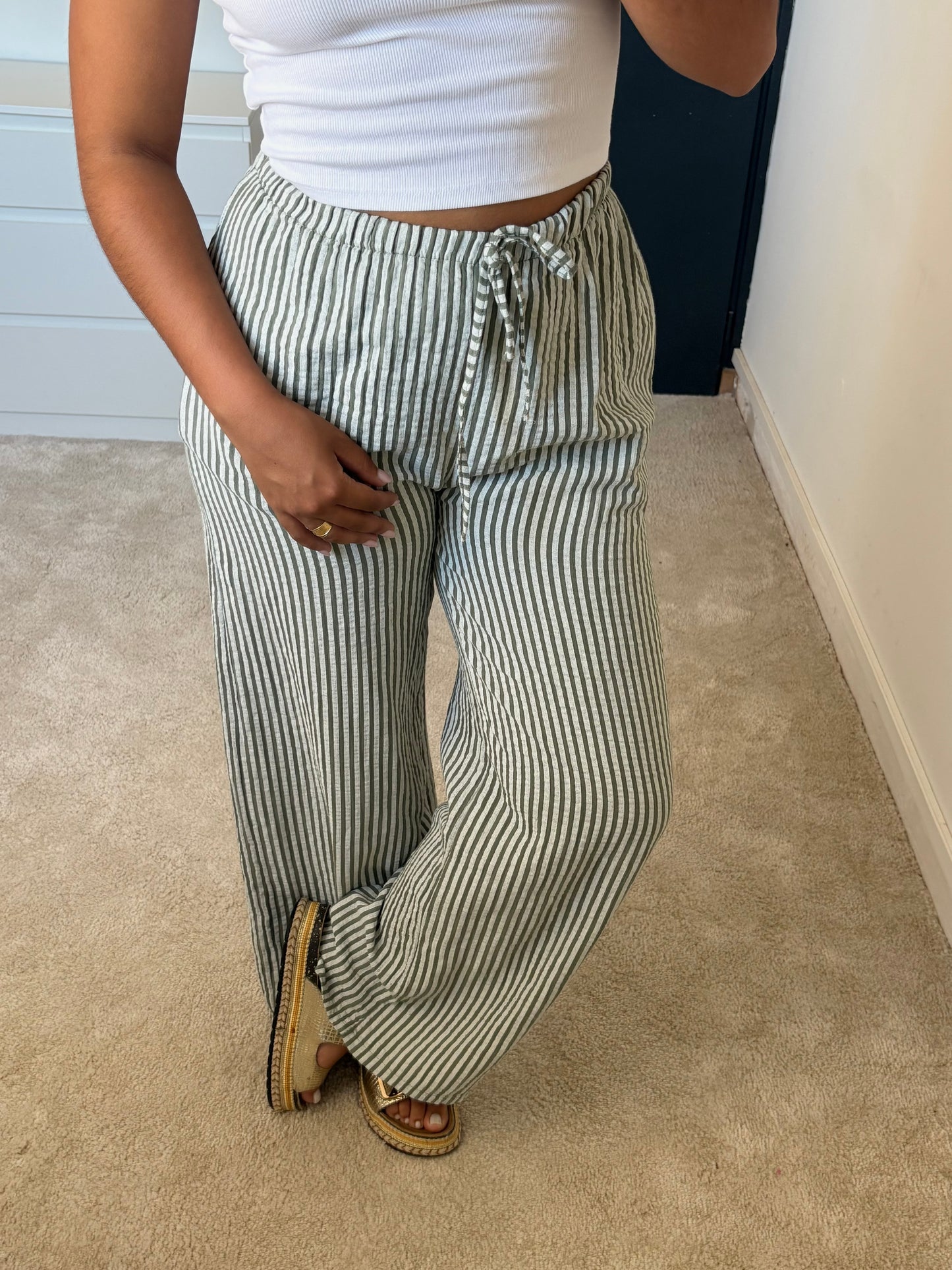 Pantalon Kiara - Kaki