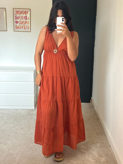Robe Isïa - Terracotta