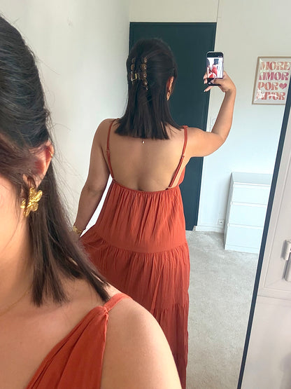 Robe Isïa - Terracotta