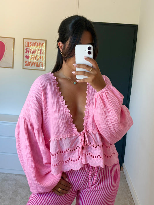Blouse Maëlle - Rose